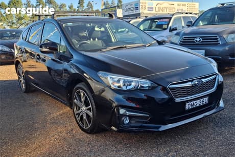 Black 2017 Subaru Impreza Hatchback 2.0I (Awd)