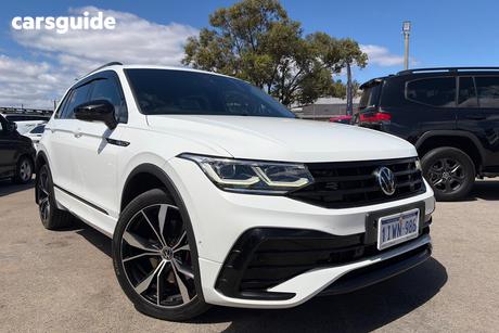 White 2021 Volkswagen Tiguan Wagon 162 Tsi R-Line