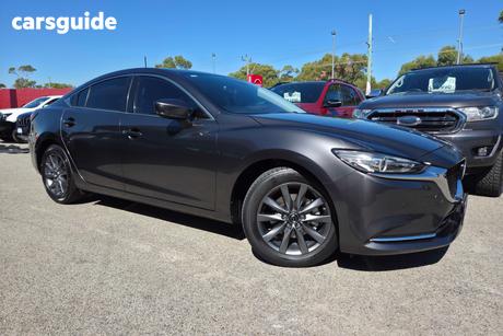 Grey 2021 Mazda 6 Sedan Touring