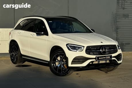 White 2021 Mercedes-Benz GLC300 Wagon 4Matic