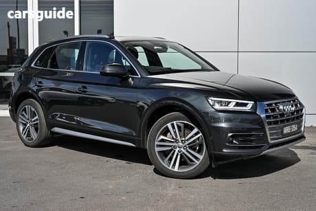 Grey 2018 Audi Q5 Wagon 2.0 Tfsi Quattro Sport