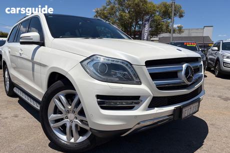 White 2013 Mercedes-Benz GL SUV 350 BLUETEC X166