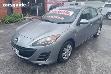 Silver 2010 Mazda 3 Hatchback Neo