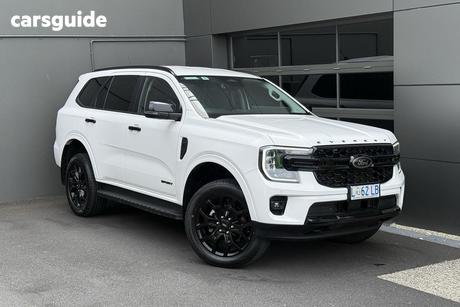 White 2023 Ford Everest Wagon Sport (4Wd)