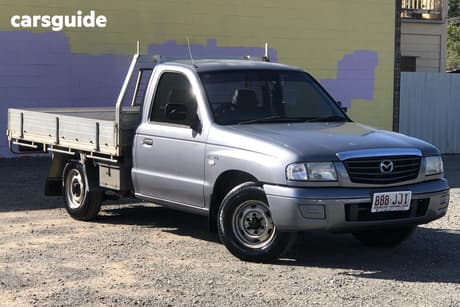 Grey 2006 Mazda B2500 Cab Chassis Bravo Dx