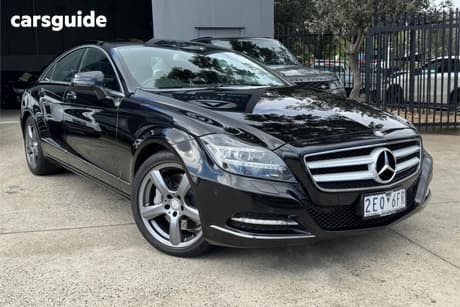 Black 2013 Mercedes-Benz CLS350 Coupe Cdi Be