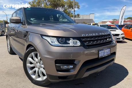 Brown 2017 Land Rover Range Rover Sport Wagon 3.0 Sdv6 Se