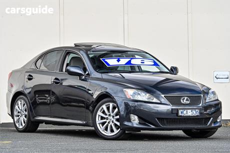 Grey 2007 Lexus IS250 Sedan Sports Luxury