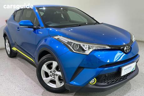 Blue 2017 Toyota C-HR Wagon (2Wd)
