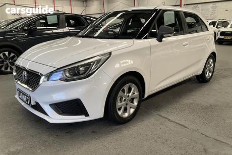 White 2023 MG MG3 Hatchback Core