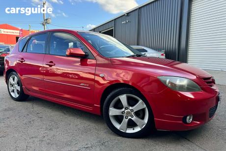 Red 2005 Mazda 3 Hatchback Sp23