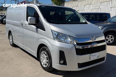 Silver 2021 Toyota HiAce Van Lwb Gl (Colours)