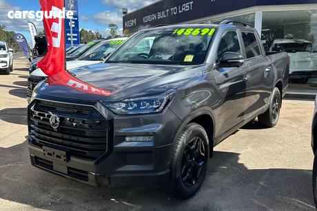 Grey 2025 Kgm Musso Xlv Crew Cab Pickup Ultimate