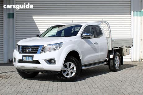 White 2017 Nissan Navara King Cab Utility St (4X4)