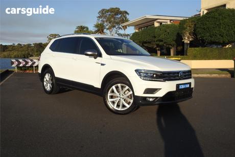 White 2018 Volkswagen Tiguan Wagon Allspace 132 Tsi Comfortline