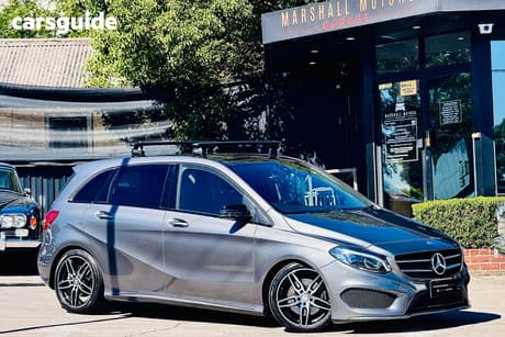 Grey 2017 Mercedes-Benz B250 Hatchback 4Matic
