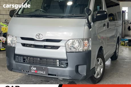 Silver 2019 Toyota HiAce Camper Commercial