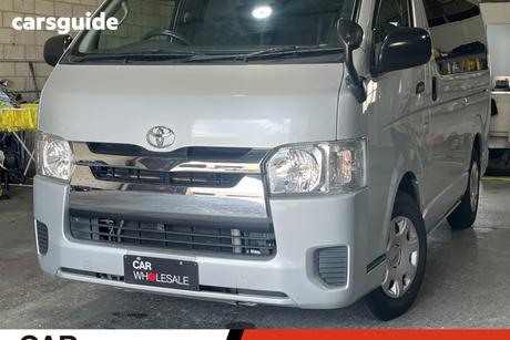 Silver 2015 Toyota HiAce Commercial DX