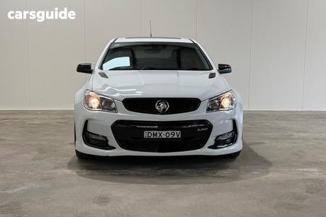 White 2017 Holden Commodore Sedan Ss-V Redline