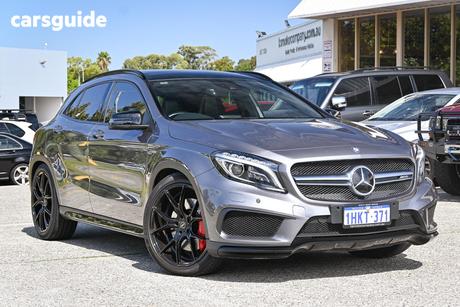 Grey 2014 Mercedes-Benz GLA45 Wagon Amg 4Matic