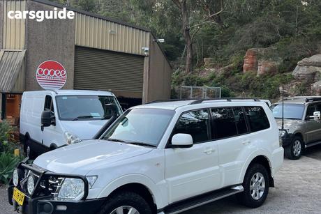 White 2017 Mitsubishi Pajero Wagon Glx Lwb (4X4)