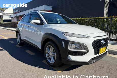 White 2018 Hyundai Kona Wagon Active