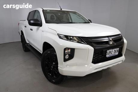 White 2023 Mitsubishi Triton Double Cab Pick Up Glx-R (4X4)