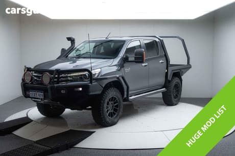 Grey 2018 Toyota Hilux Dual Cab Utility Sr5 (4X4)