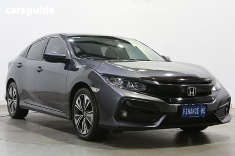 Grey 2021 Honda Civic Hatchback Vti-L