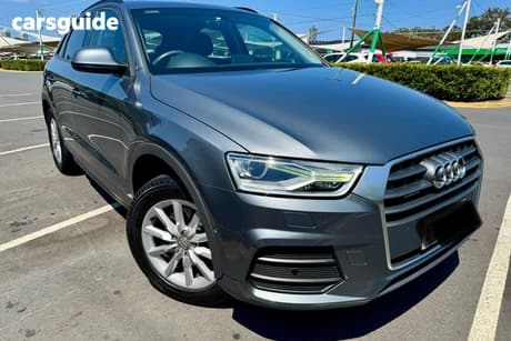Grey 2016 Audi Q3 Wagon 2.0 Tdi Quattro (110Kw)