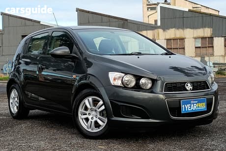 Grey 2016 Holden Barina Hatchback Cd