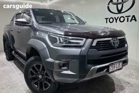 Grey 2024 Toyota Hilux Double Cab Pick Up Rogue 48V (4X4)
