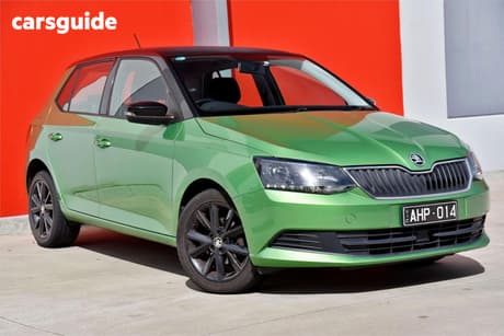 Green 2016 Skoda Fabia Hatchback 66 Tsi