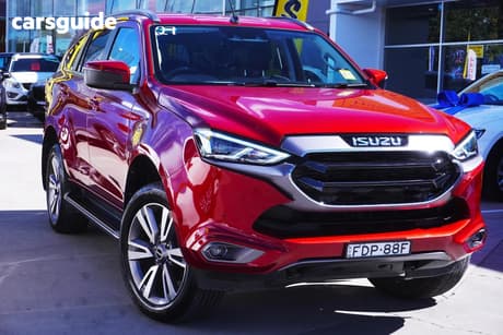 Red 2023 Isuzu MU-X Wagon Ls-T (4X2)