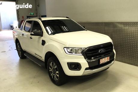 White 2019 Ford Ranger Double Cab Pick Up Wildtrak 2.0 (4X4)