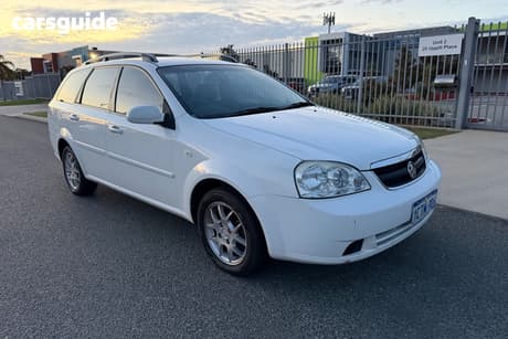 White 2008 Holden Viva Wagon