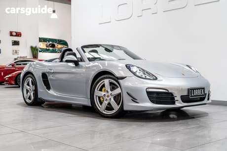 Silver 2013 Porsche Boxster Roadster