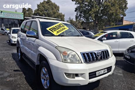 White 2006 Toyota Landcruiser Prado SUV GRANDE 4X4