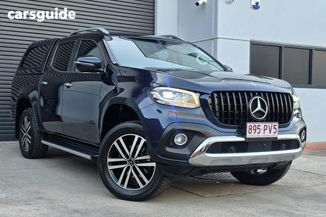 Blue 2020 Mercedes-Benz X250 Dual Cab Pick-up D Power (4Matic)