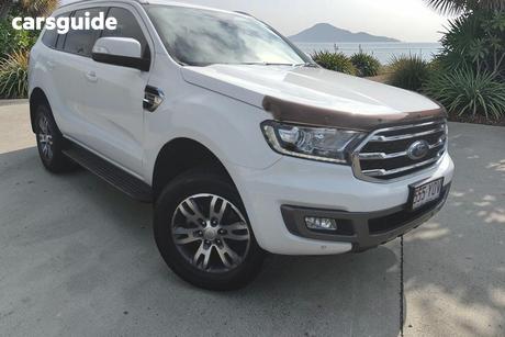 White 2018 Ford Everest Wagon Trend (4Wd 7 Seat)