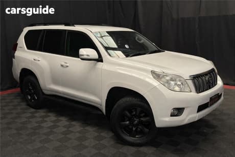 White 2012 Toyota Landcruiser Prado Wagon Gxl (4X4)