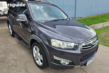 Grey 2013 Holden Captiva Wagon 7 Lx (4X4)