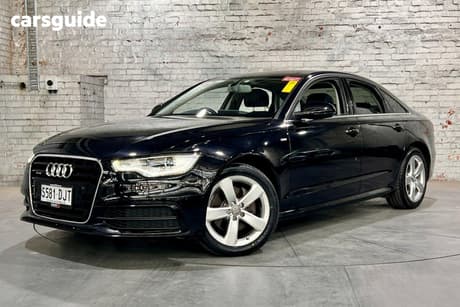 Black 2013 Audi A6 Sedan 2.8 Fsi Quattro