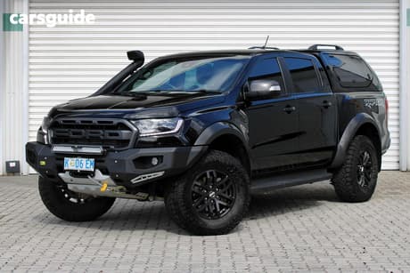 Black 2020 Ford Ranger Double Cab Pick Up Raptor 2.0 (4X4)