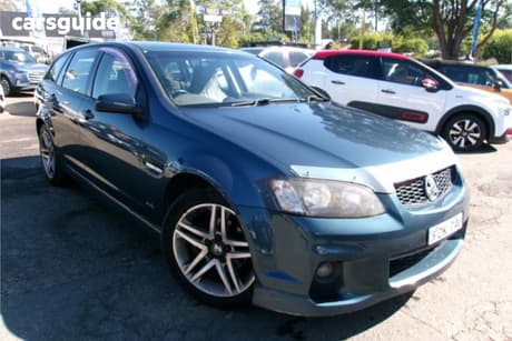 Blue 2011 Holden Commodore Sportswagon Sv6