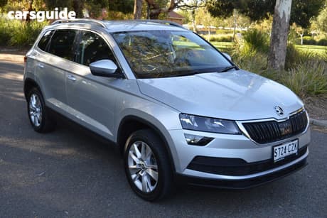 Silver 2021 Skoda Karoq Wagon 110Tsi