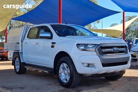 White 2018 Ford Ranger Crew Cab Pickup Xlt 3.2 Hi-Rider (4X2)