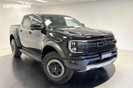 Black 2022 Ford Ranger Double Cab Pick Up Raptor 3.0 (4X4)