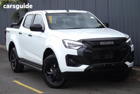 White 2026 Isuzu D-MAX Crew Cab Utility X-Rider (4X4)