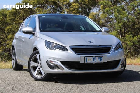 Silver 2018 Peugeot 308 Hatchback Allure
